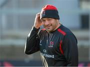 2 January 2015; Ulster's Rory Best during their captain's run ahead of their side's Guinness PRO12, round 12, match against Leinster on Saturday. Kingspan Stadium, Ravenhill Park, Belfast, Co. Antrim. Picture credit: Oliver McVeigh / SPORTSFILE