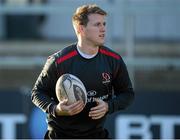 2 January 2015; Ulster's Craig Gilroy during their captain's run ahead of their side's Guinness PRO12, round 12, match against Leinster on Saturday. Kingspan Stadium, Ravenhill Park, Belfast, Co. Antrim. Picture credit: Oliver McVeigh / SPORTSFILE