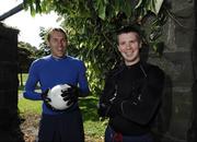 22 August 2007; Dublin footballer Ciaran Whelan and Kerry’s Tomás O Se, who will face each other in Sunday’s Bank of Ireland All-Ireland semi-final at Croke Park, came head to head today to launch PUMA’s new Complete Bodywear Collection. Herbert Park, Dublin. Picture credit: Ray McManus / SPORTSFILE