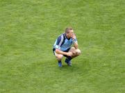 26 August 2007; Dublin's Tomas Quinn shows his disappointment after the final whistle. Bank of Ireland All-Ireland Senior Football Championship Semi-Final, Dublin v Kerry, Croke Park, Dublin. Picture credit: Pat Murphy / SPORTSFILE