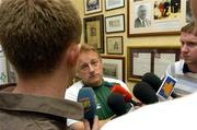 29 August 2007; Ireland coach Eddie O'Sullivan at a press conference to announce his four year extension to his current contract. Fitzpatrick Castle Hotel, Killiney, Co. Dublin. Picture Credit; Matt Browne / SPORTSFILE