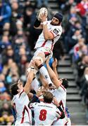 3 January 2015; Dan Tuohy, Ulster. Leinster v Ulster, Guinness PRO12 Round 12. RDS, Ballsbridge, Dublin. Picture credit: Ramsey Cardy / SPORTSFILE