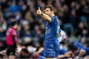 3 January 2015; Gordon D'Arcy, Leinster. Leinster v Ulster, Guinness PRO12 Round 12. RDS, Ballsbridge, Dublin. Picture credit: Ramsey Cardy / SPORTSFILE