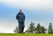 4 January 2015; New Waterford manager Tom McGlinchey makes his way to the pitch after his side's warm-up before the game. McGrath Cup, Preliminary Round, Waterford v University of Limerick, Waterford Institute of Technology Grounds, Carriganore, Waterford. Picture credit: Brendan Moran / SPORTSFILE