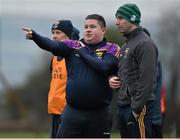 4 January 2015; Wexford manager David Power with  Wexford forward's coach Matty Forde. Bord na Mona O'Byrne Cup, Group D, Round 1, Dublin v NUI Maynooth. Pairc Ui Suiochan, Gorey, Co. Wexford. Picture credit: Matt Browne / SPORTSFILE
