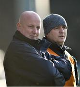 4 January 2015; Mayo joint managers Noel Connelly, right, and Pat Holmes. FBD League, Section A, Round 1, NUI Galway v Mayo. Elverys MacHale Park, Castlebar, Co. Mayo. Picture credit: Ray Ryan / SPORTSFILE