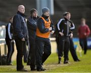 4 January 2015; Mayo joint managers Pat Holmes, left, and Noel Connelly, right. FBD League, Section A, Round 1, NUI Galway v Mayo. Elverys MacHale Park, Castlebar, Co. Mayo. Picture credit: Ray Ryan / SPORTSFILE