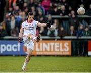 4 January 2015; Sean Cavanagh, Tyrone scores a point. Bank of Ireland Dr McKenna Cup, Group C, Round 1, Armagh v Tyrone. Athletic Grounds, Armagh. Picture credit: Oliver McVeigh / SPORTSFILE