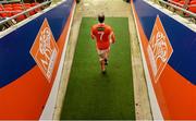 4 January 2015; Ciaran McKeever, Armagh leads the team out. Bank of Ireland Dr McKenna Cup, Group C, Round 1, Armagh v Tyrone. Athletic Grounds, Armagh. Picture credit: Oliver McVeigh / SPORTSFILE