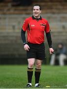 4 January 2015; Referee Martin McNally from Monaghan. Bank of Ireland Dr McKenna Cup Round 1, Fermanagh v QUB. Brewster Park, Enniskillen Co. Fermanagh. Picture credit: Philip Fitzpatrick/ SPORTSFILE