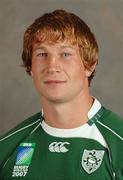 29 August 2007; Jerry Flannery, Ireland. Pre-Rugby World Cup 2007 Squad Portraits, Fitzpatrick Castle Hotel, Killiney, Co. Dublin. Picture credit: Matt Browne / SPORTSFILE