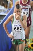 30 August 2007; Ireland's David Campbell after his heat of the Men's 800m where he finished 7th in a time of 1:46.47. The 11th IAAF World Championships in Athletics, Nagai Stadium, Osaka, Japan. Picture credit: Brendan Moran / SPORTSFILE  *** Local Caption ***