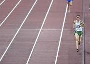 30 August 2007; Ireland's Alistair Cragg comes down the finishing straight during his heat of the Men's 5000m where he finished 13th in a time of 13:59.45. The 11th IAAF World Championships in Athletics, Nagai Stadium, Osaka, Japan. Picture credit: Brendan Moran / SPORTSFILE  *** Local Caption ***