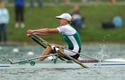 31 August 2007; Orla Duddy, Ireland, in action during the Lightweight Women's Single Sculls C Final, at the 2007 World Rowing Championships, Oberschleissheim, Munich, Germany. Picture credit: David Maher / SPORTSFILE