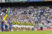 26 August 2007; The Kerry team during the pre-match parade. Bank of Ireland Senior Football Championship Semi Final, Dublin v Kerry, Croke Park, Dublin. Picture credit: Brian Lawless / SPORTSFILE
