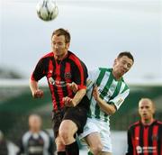 31 August 2007; Stephen O'Donnell, Bohemians, in action against Patrick Kavanagh, Bray Wanderers. eircom League of Ireland Premier Division, Bray Wanderers v Bohemians, Carlisle Grounds, Bray, Co. Wicklow. Picture Credit; Matt Browne / SPORTSFILE
