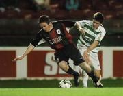 31 August 2007; David Freeman, Longford Town, in action against Eric Magill, Shamrock Rovers. eircom League of Ireland Premier Division, Shamrock Rovers v Longford Town, Tolka Park, Dublin. Picture Credit; Paul Mohan / SPORTSFILE