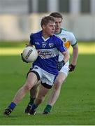 4 January 2015; Brian Ging, Laois, in action against Ciaran Kiely, Offaly. Bord na Mona O'Byrne Cup, Group A, Round 1, Offaly v Laois. O'Connor Park, Tullamore, Co. Offaly. Picture credit: Barry Cregg / SPORTSFILE