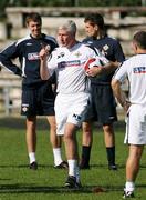 6 September 2007; Northern Ireland manager, Nigel Worthington, during squad training. Northern Ireland Squad Training, Arcadia training ground, Riga, Latvia. Picture credit; Oliver McVeigh / SPORTSFILE