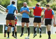 7 September 2007; Ireland players, from left, Donncha O'Callaghan, John Hayes, Jerry Flannery and Malcolm O'Kelly in action during squad training. 2007 Rugby World Cup, Pool D, Irish Squad Training, Stade Bordelais, Bordeaux, France. Picture credit: Brendan Moran / SPORTSFILE