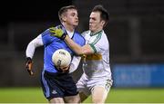 7 January 2015; Eoin Culligan, Dublin, in action against Graham Guilfoyle, Offaly. Bord na Mona O'Byrne Cup, Group A, Round 2, Dublin v Offaly, Parnell Park, Dublin. Picture credit: Pat Murphy / SPORTSFILE