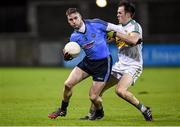 7 January 2015; Eoin Culligan, Dublin, in action against Graham Guilfoyle, Offaly. Bord na Mona O'Byrne Cup, Group A, Round 2, Dublin v Offaly, Parnell Park, Dublin. Picture credit: Pat Murphy / SPORTSFILE