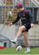 9 January 2015; Ulster's Rob Herring during their captain's run ahead of their Guinness PRO12, Round 13, match against Benetton Treviso on Sunday. Ulster Rugby Squad Captain's Run, Kingspan Stadium, Ravenhill Park, Belfast. Picture credit: John Dickson / SPORTSFILE