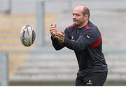9 January 2015; Ulster's Rory Best during their captain's run ahead of their Guinness PRO12, Round 13, match against Benetton Treviso on Sunday. Ulster Rugby Squad Captain's Run, Kingspan Stadium, Ravenhill Park, Belfast. Picture credit: John Dickson / SPORTSFILE