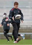 9 January 2015; Ulster's Paddy Jackson during their captain's run ahead of their Guinness PRO12, Round 13, match against Benetton Treviso on Sunday. Ulster Rugby Squad Captain's Run, Kingspan Stadium, Ravenhill Park, Belfast. Picture credit: John Dickson / SPORTSFILE