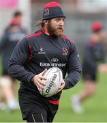 9 January 2015; Ulster's Dave Ryan during their captain's run ahead of their Guinness PRO12, Round 13, match against Benetton Treviso on Sunday. Ulster Rugby Squad Captain's Run, Kingspan Stadium, Ravenhill Park, Belfast. Picture credit: John Dickson / SPORTSFILE
