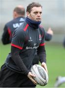 9 January 2015; Ulster's Darren Cave during their captain's run ahead of their Guinness PRO12, Round 13, match against Benetton Treviso on Sunday. Ulster Rugby Squad Captain's Run, Kingspan Stadium, Ravenhill Park, Belfast. Picture credit: John Dickson / SPORTSFILE