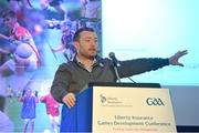 9 January 2015; Peter Horgan, Education officer, games development and research department, during the Liberty Insurance GAA Annual Games Development Conference. Croke Park, Dublin. Picture credit: Piaras O Midheach / SPORTSFILE
