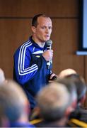 10 January 2015; Paul McLoughlin, Ballyboden St. Enda's, speaking during the Liberty Insurance GAA Annual Games Development Conference. Croke Park, Dublin. Picture credit: Pat Murphy / SPORTSFILE