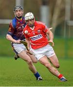 10 January 2015; Paul Haughney, Cork, in action against Tony Kelly, University of Limerick. Waterford Crystal Cup Preliminary Round, Cork v University of Limerick, CIT GAA Grounds, Bishopstown, Co. Cork. Picture credit: Brendan Moran / SPORTSFILE