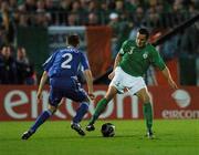 8 September 2007; John O'Shea, Republic of Ireland, in action against Vratislav Gresko, Slovakia. 2008 European Championship Qualifier, Slovakia v Republic of Ireland, Slovan Stadion, Tehelné Pole, Bratislava, Slovakia. Picture credit; David Maher / SPORTSFILE