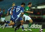 8 September 2007; Aiden McGeady, Republic of Ireland, in action against Marek Hamsik, Slovakia. 2008 European Championship Qualifier, Slovakia v Republic of Ireland, Slovan Stadion, Tehelné Pole, Bratislava, Slovakia. Picture credit; David Maher / SPORTSFILE