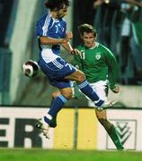 8 September 2007; Kevin Kilbane, Republic of Ireland, in action against Matej Krajcik, Slovakia. 2008 European Championship Qualifier, Slovakia v Republic of Ireland, Slovan Stadion, Tehelné Pole, Bratislava, Slovakia. Picture credit; David Maher / SPORTSFILE