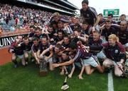 9 September 2007; The Galway team celebrate at the end of the game. Erin All-Ireland Under 21 Hurling Championship Final, Dublin v Galway, Croke Park, Dublin. Picture credit; Paul Mohan / SPORTSFILE *** Local Caption ***