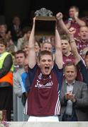 9 September 2007; Galway captain Kevin Hynes lifts the cup. Erin All-Ireland Under 21 Hurling Championship Final, Dublin v Galway, Croke Park, Dublin. Picture credit; Paul Mohan / SPORTSFILE *** Local Caption ***