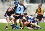 9 September 2007; A scuffle breaks out between the two teams during the game. Erin All-Ireland Under 21 Hurling Championship Final, Dublin v Galway, Croke Park, Dublin. Picture credit; Paul Mohan / SPORTSFILE *** Local Caption ***