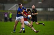 11 January 2015; Colm O'Driscoll, Cork, in action against Peter Acheson, Tipperary. McGrath Cup Quarter-Final, Tipperary v Cork, Clonmel Sportsfield, Clonmel, Co. Tipperary. Picture credit: Diarmuid Greene / SPORTSFILE