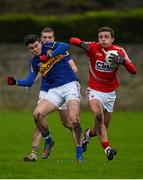 11 January 2015; Mark Collins, Cork, in action against Michael Quinlivan, Tipperary. McGrath Cup Quarter-Final, Tipperary v Cork, Clonmel Sportsfield, Clonmel, Co. Tipperary. Picture credit: Diarmuid Greene / SPORTSFILE