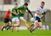 11 January 2015; Sean T Dillon, Kerry, in action against Alan Duggan, IT Tralee. McGrath Cup, Quarter-Final, Kerry v IT Tralee, Austin Stack Park, Tralee, Co. Kerry. Picture credit: Brendan Moran / SPORTSFILE