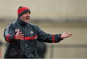 11 January 2015; Cork manager Brian Cuthbert during the game. McGrath Cup Quarter-Final, Tipperary v Cork, Clonmel Sportsfield, Clonmel, Co. Tipperary. Picture credit: Diarmuid Greene / SPORTSFILE