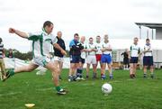 8 September 2007; Winner John Brennan, of Carlow, in action 8th Annual MBNA Kick Fada and Mini All-Ireland Final, Bray Emmets GAA Club, Bray, Co. Wicklow. Photo by Sportsfile