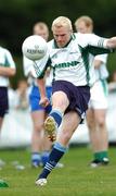 8 September 2007; Dublin's Mark Vaughan in action during the 8th Annual MBNA Kick Fada and Mini All-Ireland Final. Bray Emmets GAA Club, Bray, Co. Wicklow. Photo by Sportsfile