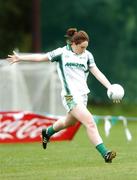 8 September 2007; The eventual winner Irene Munnelly, representing Meath, in action during the 8th Annual MBNA Kick Fada and Mini All-Ireland Final. Bray Emmets GAA Club, Bray, Co. Wicklow. Photo by Sportsfile
