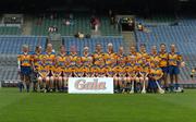 9 September 2007; The Clare panel. Gala All-Ireland Junior Camogie Final, Clare v Derry, Croke Park, Dublin. Picture credit; Pat Murphy / SPORTSFILE