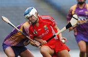 9 September 2007; Anna Geary, Cork, in action against Kate Kelly, Wexford. Gala All-Ireland Senior Camogie Final, Cork v Wexford, Croke Park, Dublin. Picture credit; Brian Lawless / SPORTSFILE