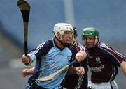 9 September 2007; Eoin Moran, Dublin, in action against Keith Kilkenny, Galway. Erin All-Ireland Under 21 Hurling Championship Final, Dublin v Galway, Croke Park, Dublin. Picture credit; Brian Lawless / SPORTSFILE